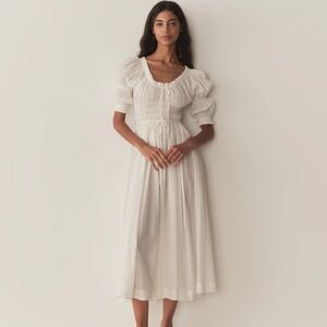 Doen White Ischia Dress